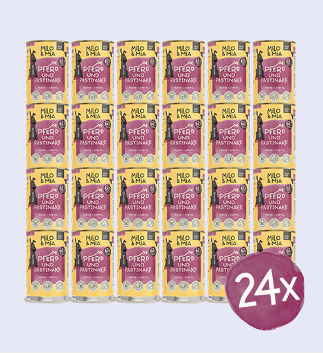 Pferd & Pastinake - Sparpaket 24x400g