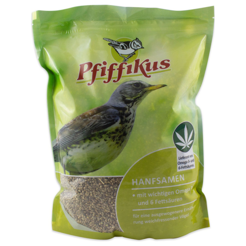 Pfiffikus Hanfsaat 1000 g