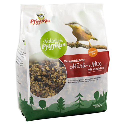 Pfiffikus Natürlich Müsli-Mix mit Insekten 2,5 kg Pfiffikus Natürlich Müsli-Mix mit Insekten 2,5 kg