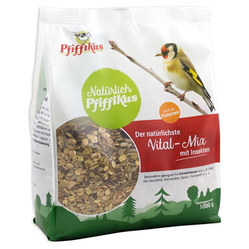 Pfiffikus Natürlich Vital-Mix mit Insekten 1 kg