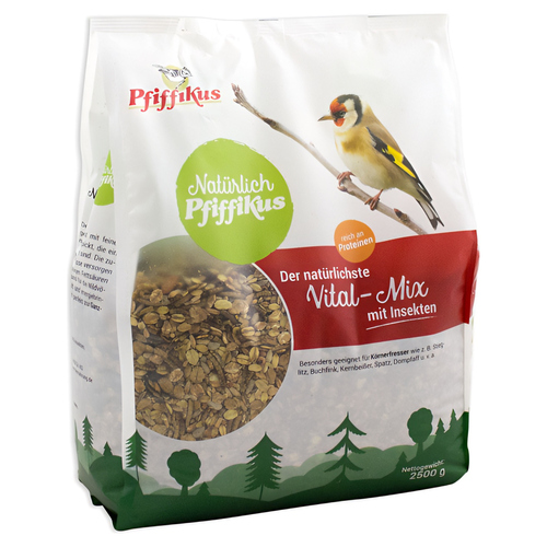 Pfiffikus Natürlich Vital-Mix mit Insekten 2,5 kg