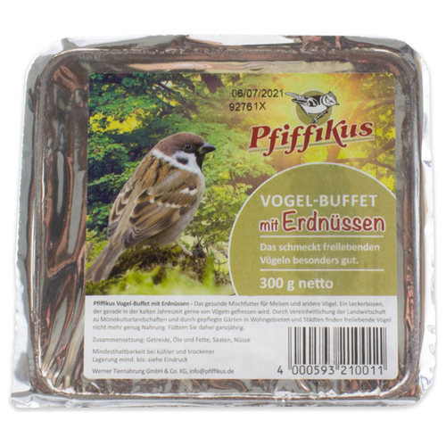 Pfiffikus Vogelbuffet Erdnüsse 300 g