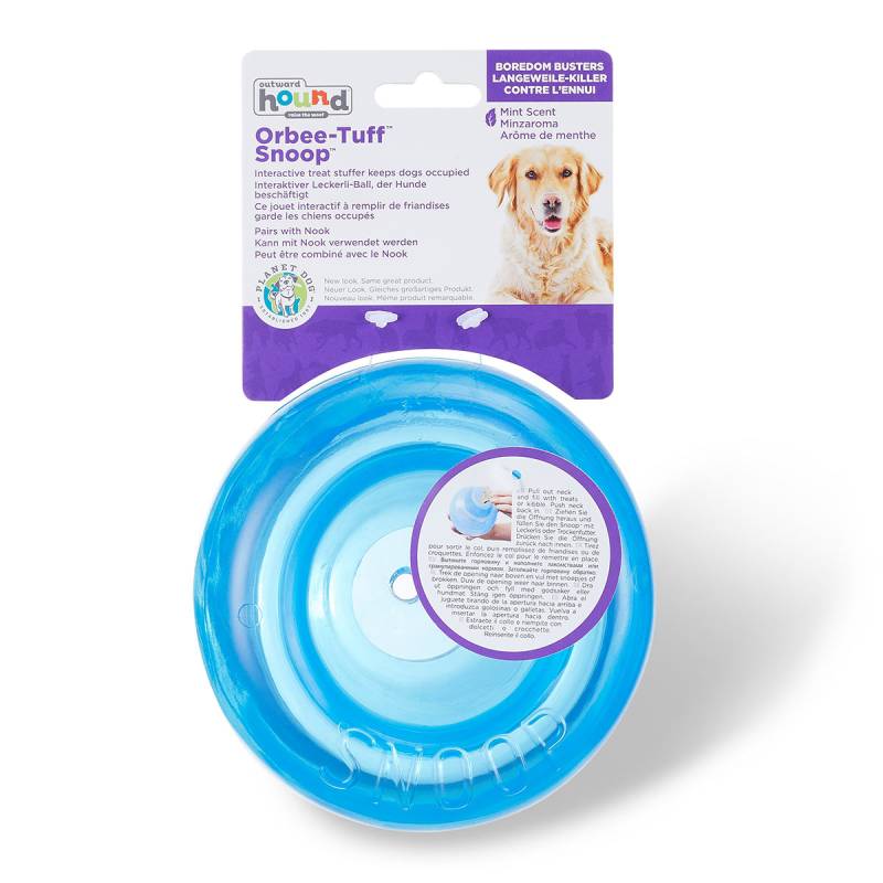 Planet Dog Hundespielzeug Snoop blau für mittlere und große Hunde von Planet Dog
