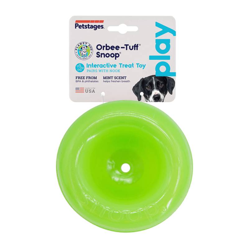Planet Dog Hundespielzeug Snoop grün für mittlere und große Hunde von Planet Dog