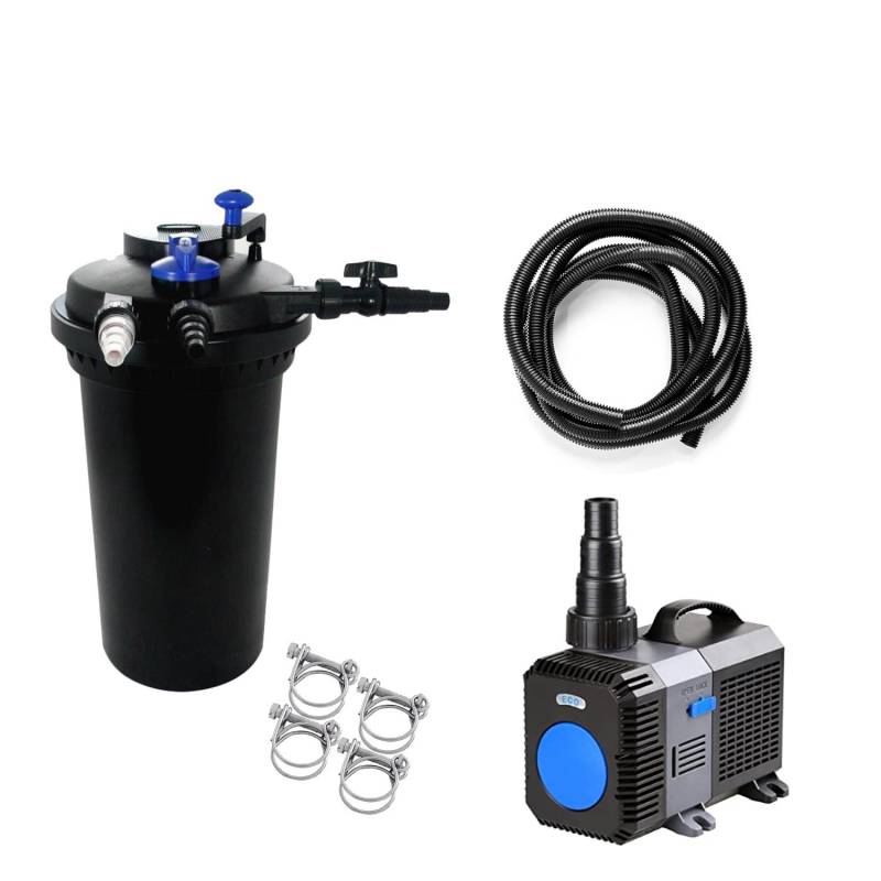Pondlife CPF-15000 Set 4 Druckteichfilter mit integrierter UVC-Einheit 18 Watt für Teiche bis 30000 Pondlife CPF-15000 Set 4 Druckteichfilter mit integrierter UVC-Einheit 18 Watt für Teiche bis 30000