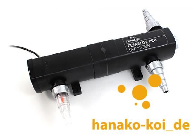 Pondlife Clearlife PRO UVC Algenklärer UVC-Vorklärgerät PL-36 Watt UVC 236 Pondlife Clearlife PRO UVC Algenklärer UVC-Vorklärgerät PL-36 Watt UVC 236