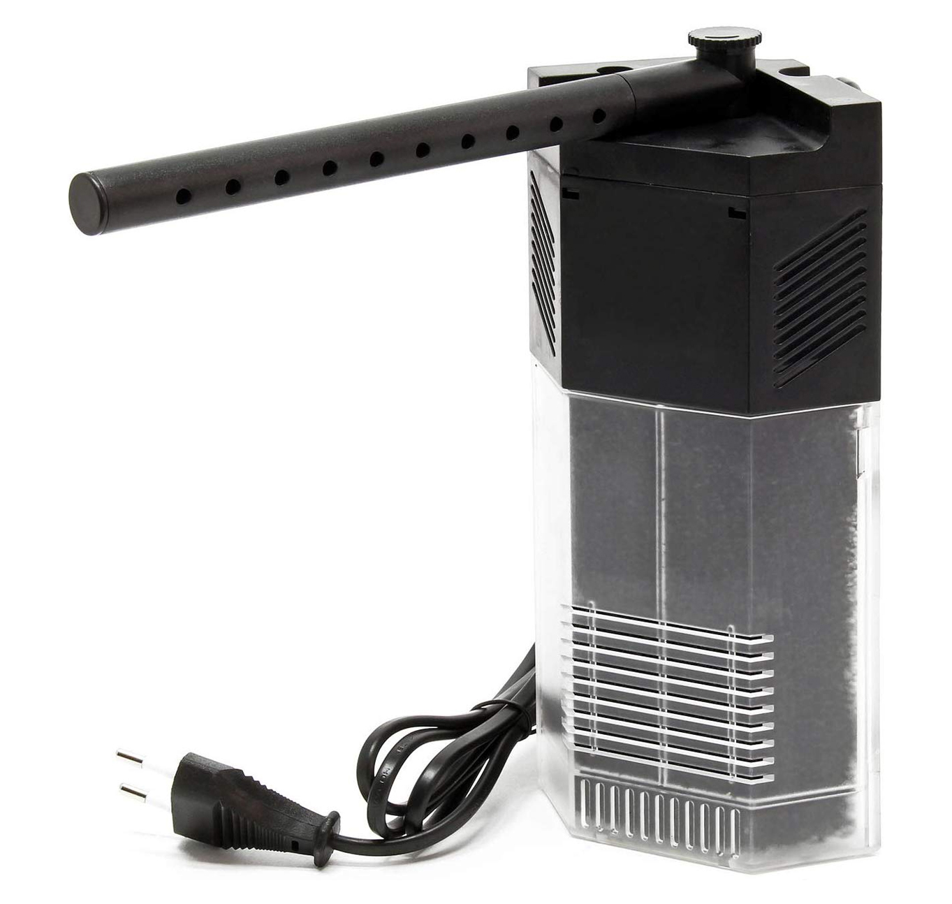 Pondlife JP-094 Aquariumpumpe Nano mit Eckfilter XL Aquarium Innenfilter 650l/h 7W