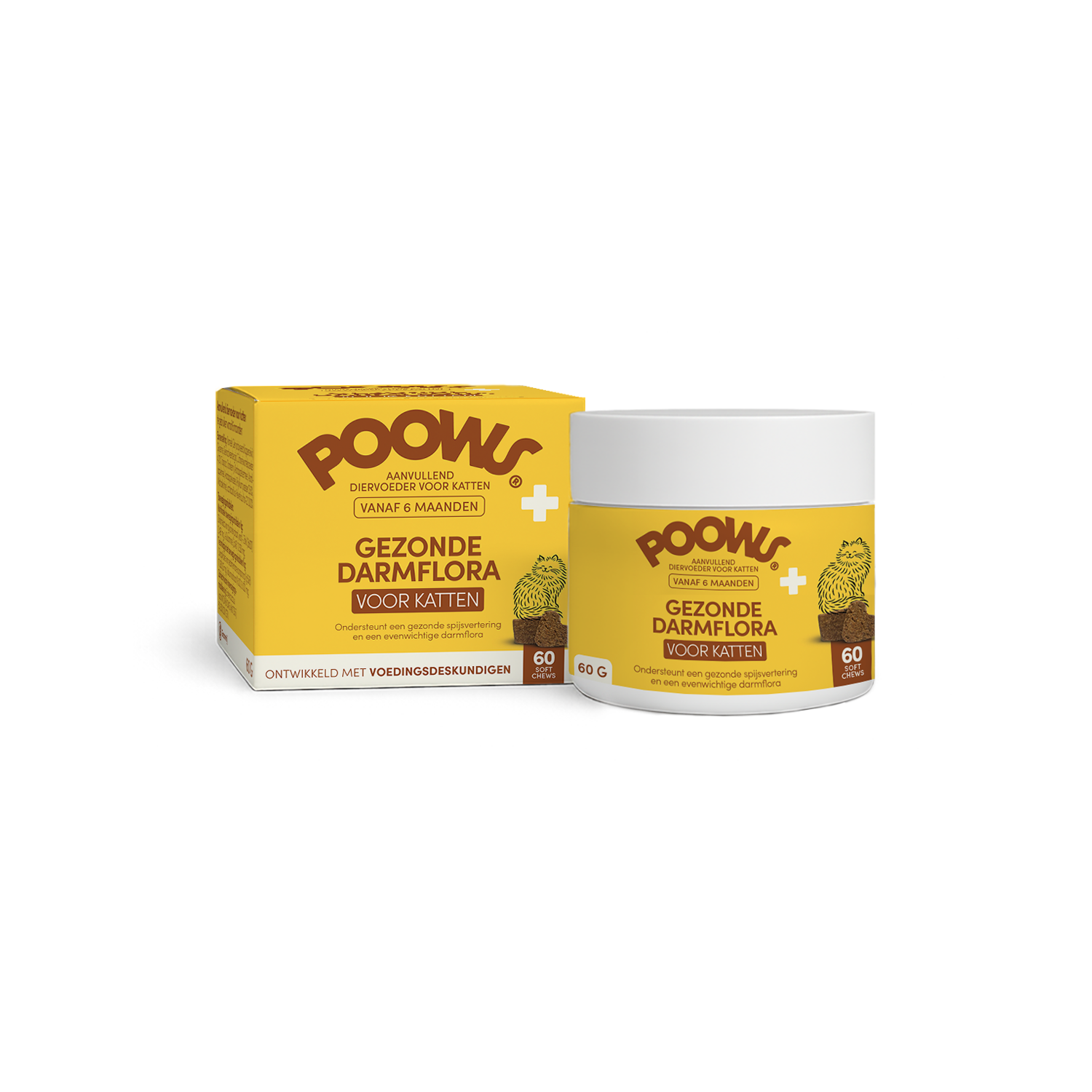 Poows Gesunde Darmflora - kat - 60 Stück Poows Gesunde Darmflora - kat - 60 Stück von Poows