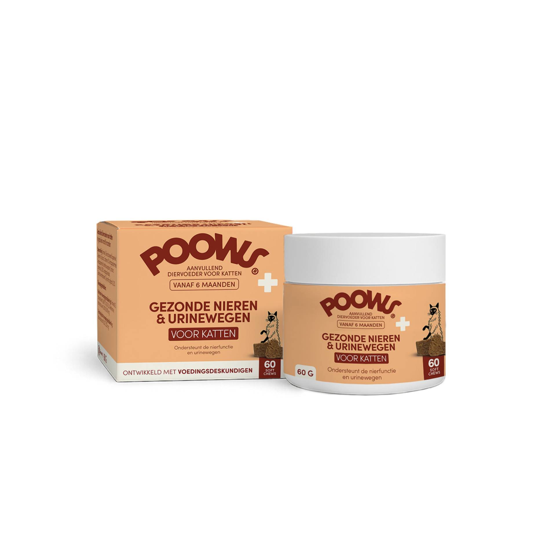 Poows Gesunde Nieren und Harnwege - Katze - 60 Stück Poows Gesunde Nieren und Harnwege - Katze - 60 Stück von Poows