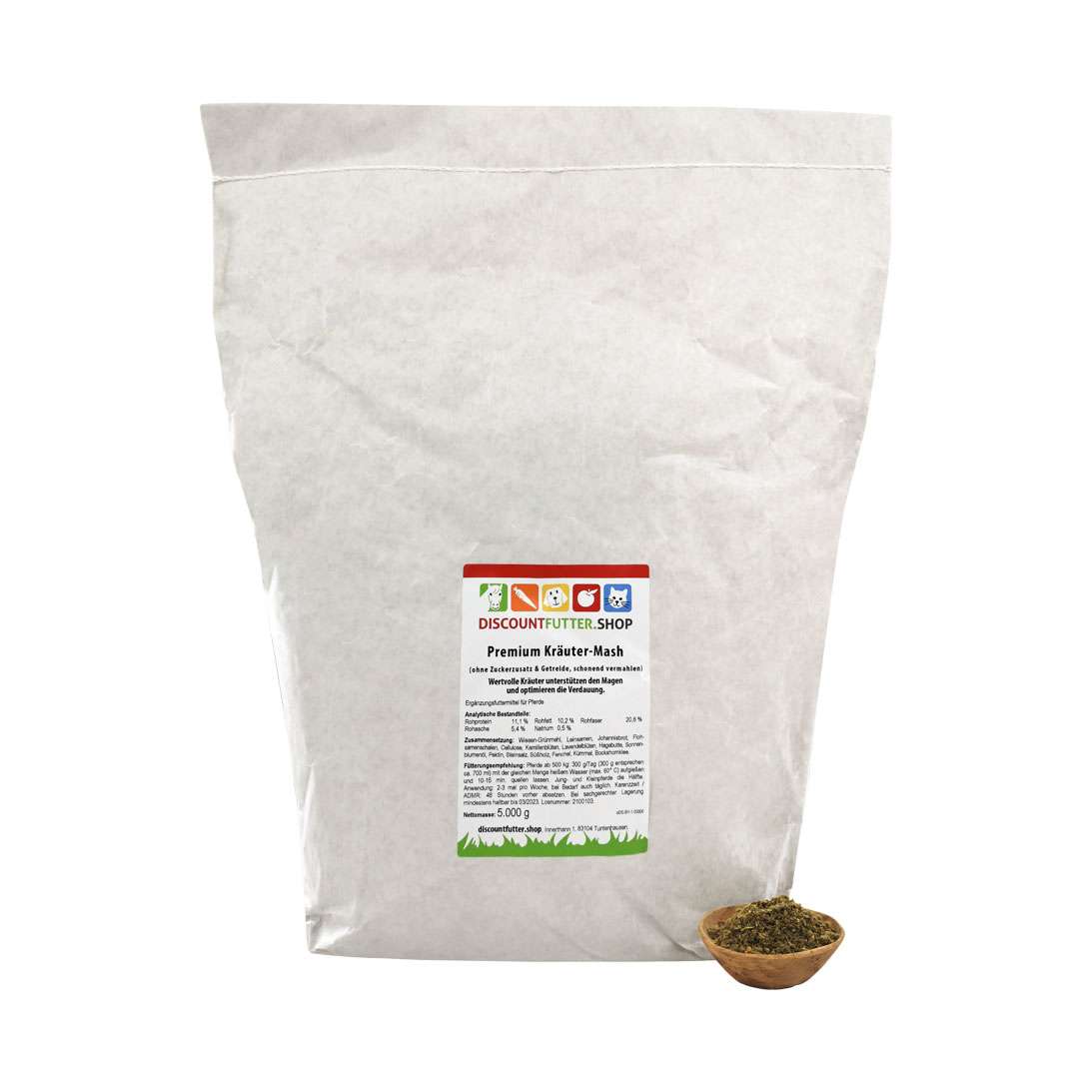 Premium Kräuter-Mash (5 kg)