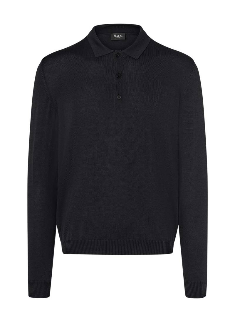 Pullover Polokragen Knopf 1/1 Arm