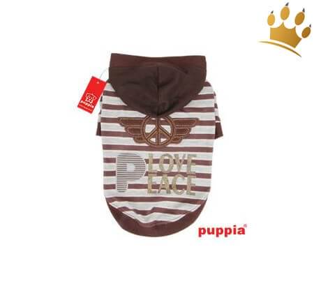 Puppia Hunde-Sweater Hardcore Braun