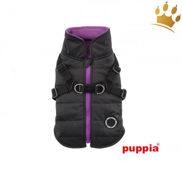 Puppia Hundemantel MOUNTAINEER II Schwarz