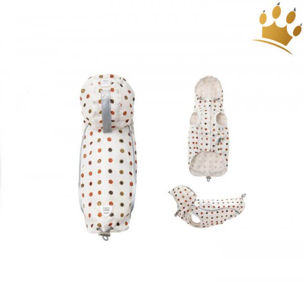 Puppy Angel Hunderegenweste Bimane Dots Beige