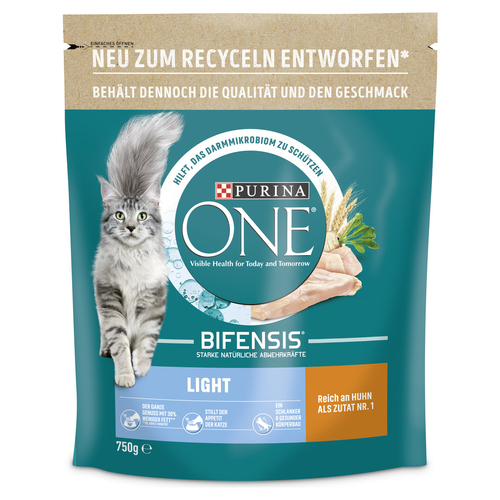 Purina One Bifensis Light reich an Huhn 750 g