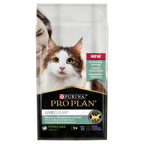 Purina Pro Plan Cat LiveClear Adult Sterilised mit Truthahn 1,4 kg