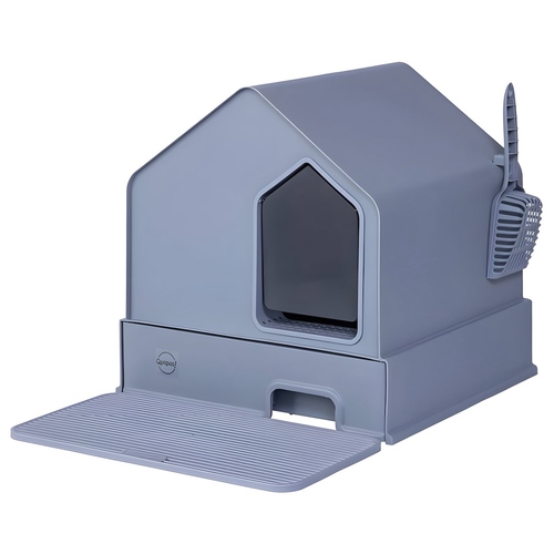 Quapas Litter House Soft Grey