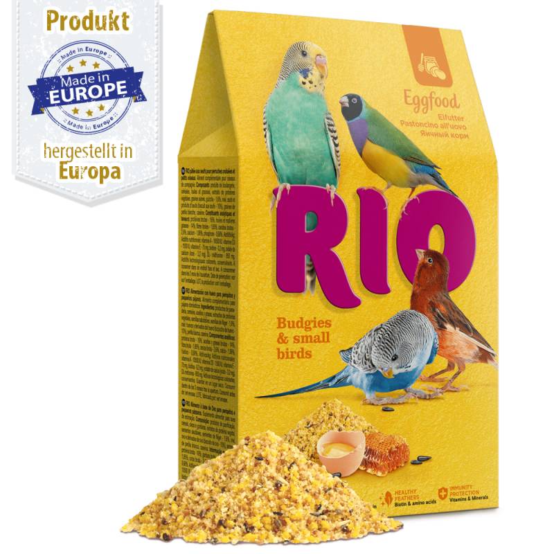 RIO - Eifutter für Wellensittiche und andere kleine Vögel - 250 g