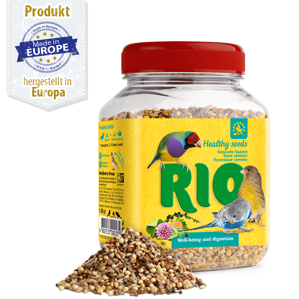 RIO - Gesunde Saaten - Leckerli für Vögel - 240 g