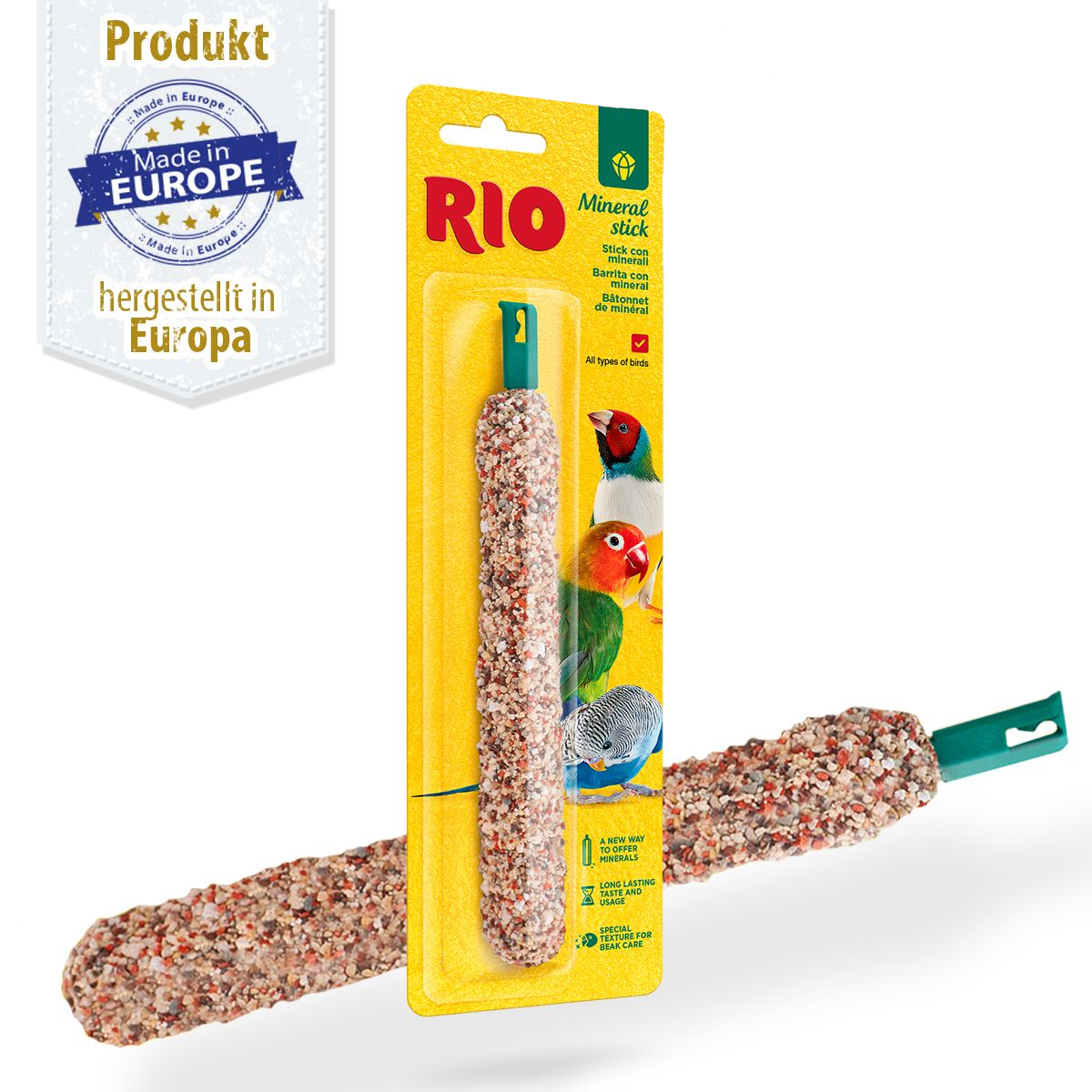 RIO Sticks - für alle Vögel - Mineral Stick