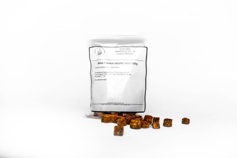 Rind-Fleisch-Würfel Mini Rind-Fleisch-Würfel Mini