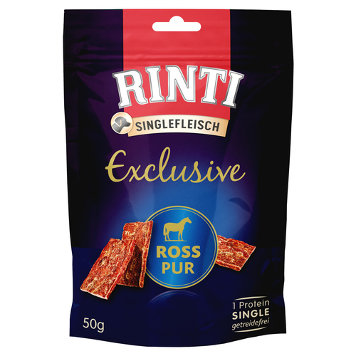Rinti Exclusive Snack Ross pur 50 g - 12 Stück