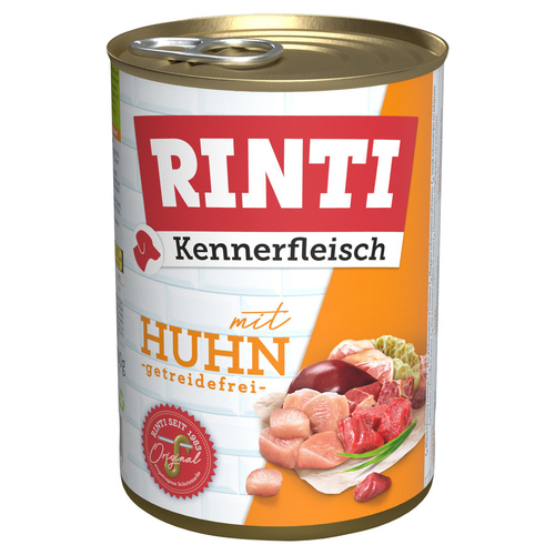 Rinti Kennerfleisch mit Huhn 400 g - 24 Stück