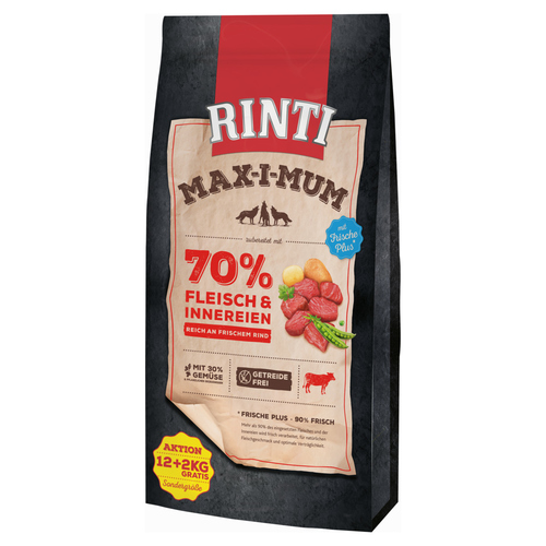 Rinti MAX-I-MUM Rind 12 kg + 2 kg gratis