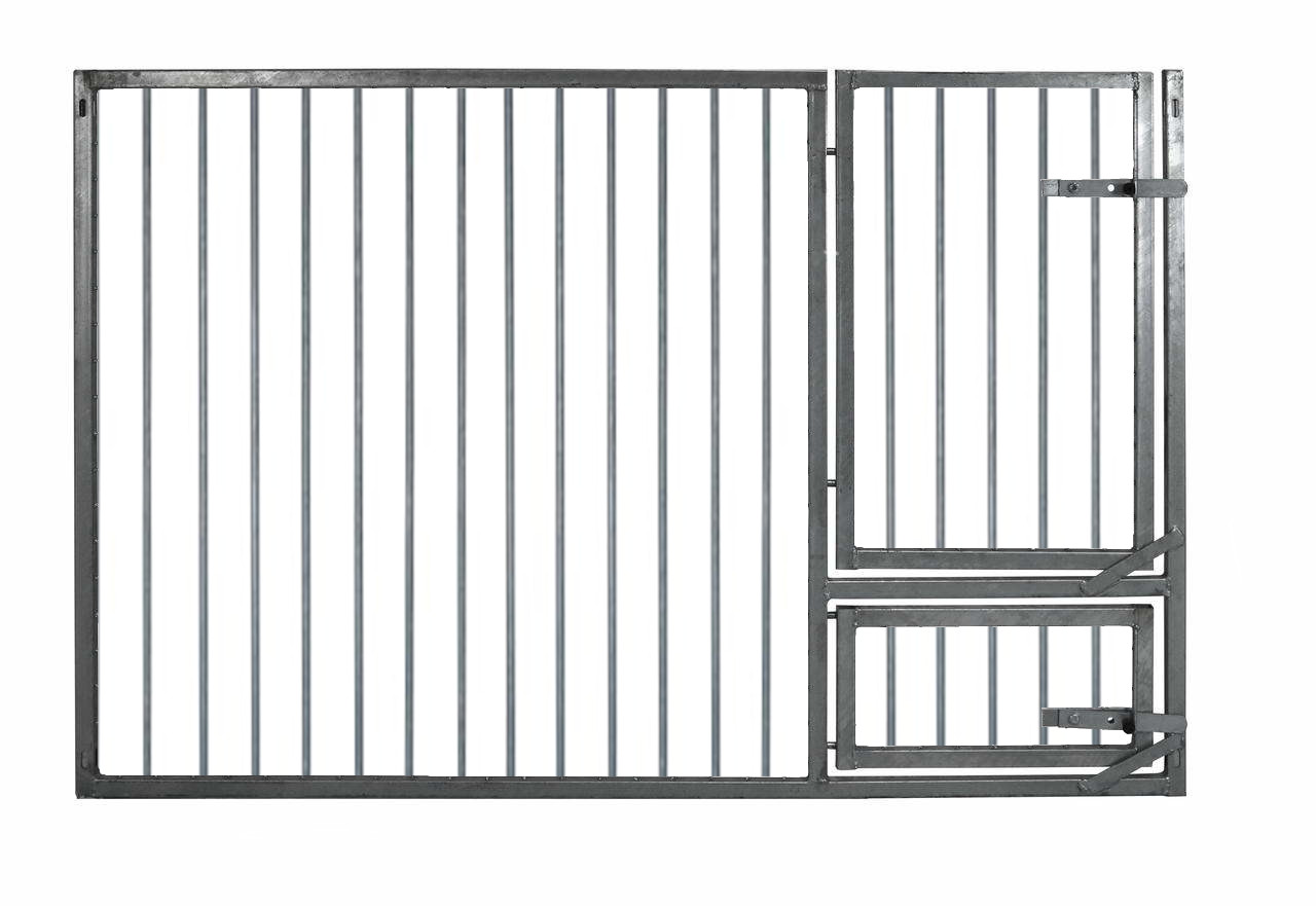 Rohrstab-Welpenelement Nicki - B 1,5 x H 1 m, Doppeltür