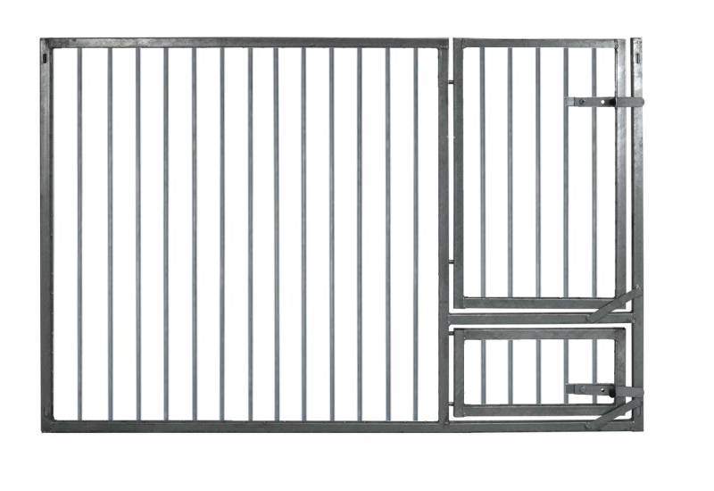 Rohrstab-Welpenelement Nicki - B 1,5 x H 1 m, Doppeltür