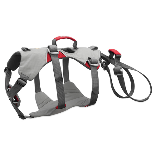 Ruffwear Hundegeschirr DoubleBack™ Harness Cloudburst Gray, Größe: L/XL