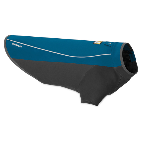 Ruffwear Hundejacke Cloud Chaser™ Soft Shell Jacket Blue Moon, Größe: L