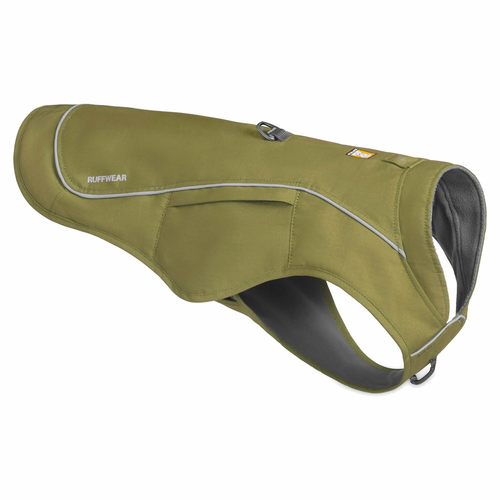 Ruffwear Hundejacke Overcoat Fuse™ Jacket Cedar Green, Größe: XXS
