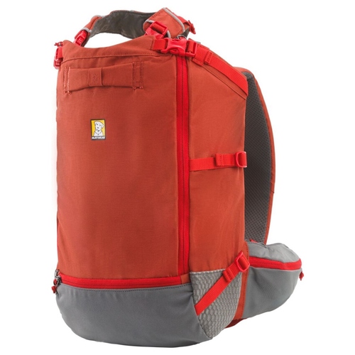 Ruffwear Hunderucksack Hitch Hiker Dog Backpack Carrier Red Clay, Größe: S