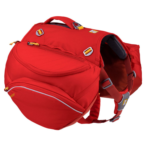 Ruffwear Hunderucksack Palisades™ Pack Red Sumac