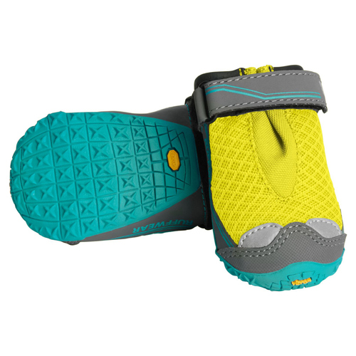 Ruffwear Hundeschuhe Grip Trex™ Lichen Green - 2er Pack, Größe: L