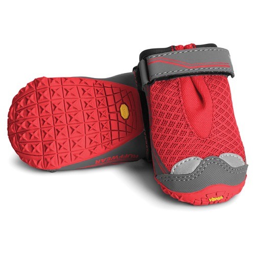 Ruffwear Hundeschuhe Grip Trex™ Red Currant - 2er Pack