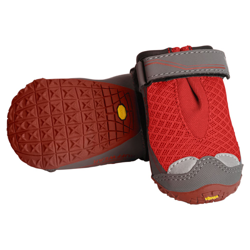 Ruffwear Hundeschuhe Grip Trex™ Red Sumac - 2er Pack, Größe: L