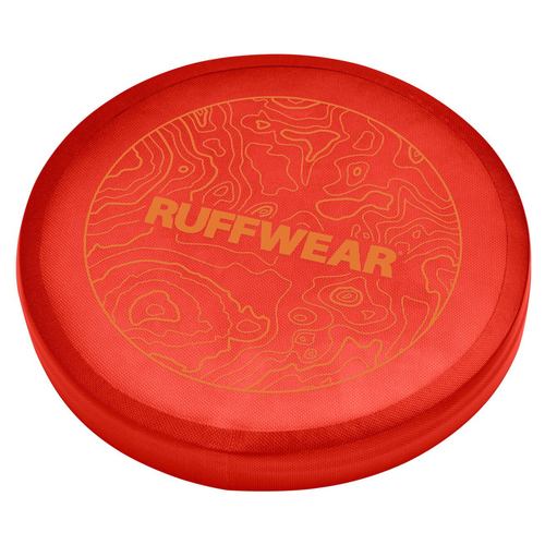 Ruffwear Hundespielzeug Camp Flyer™ Toy Red Sumac