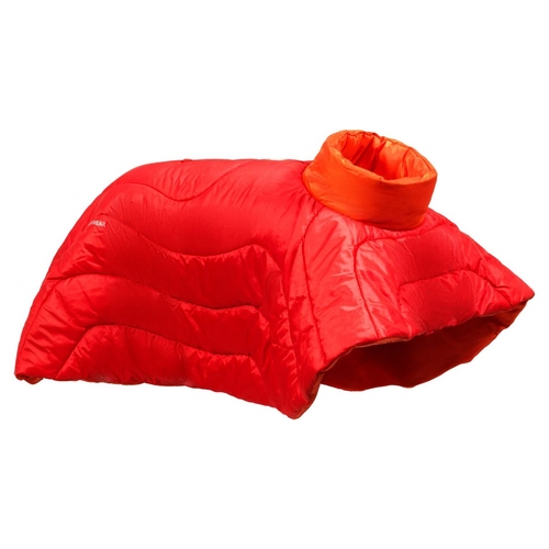 Ruffwear Schlafponcho Palisades™ Sleep Poncho Red Currant, Größe: XS