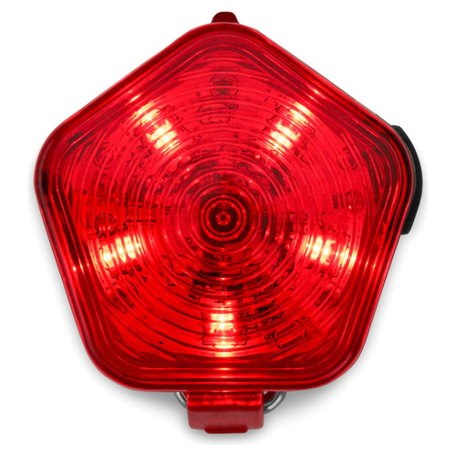 Ruffwear Sicherheitslicht Audible Beacon™ Safety Light Red Currant
