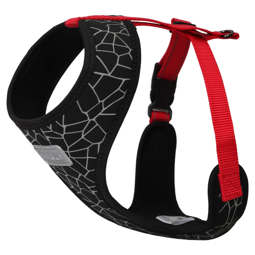 Rukka Pets Mini Geschirr Cube rot, Größe: XL