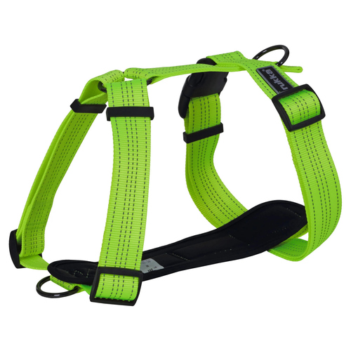 Rukka Pets Neon Geschirr Form neon-gelb, Größe: XXS