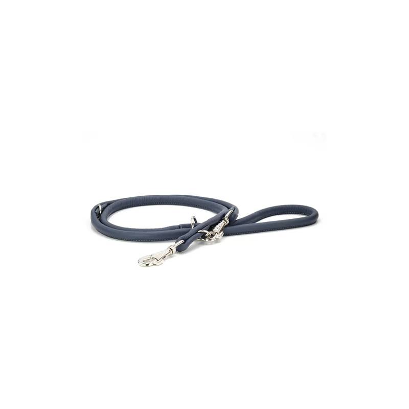 Rundleder-Leine in Jeans 6mm Rundleder-Leine in Jeans 6mm