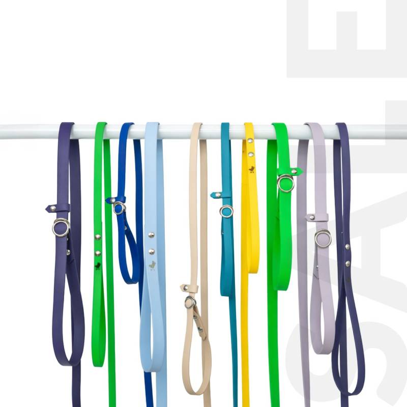 SALE Biothane Retrieverleine - dein Style M/L Blau SALE Biothane Retrieverleine - dein Style M/L Blau