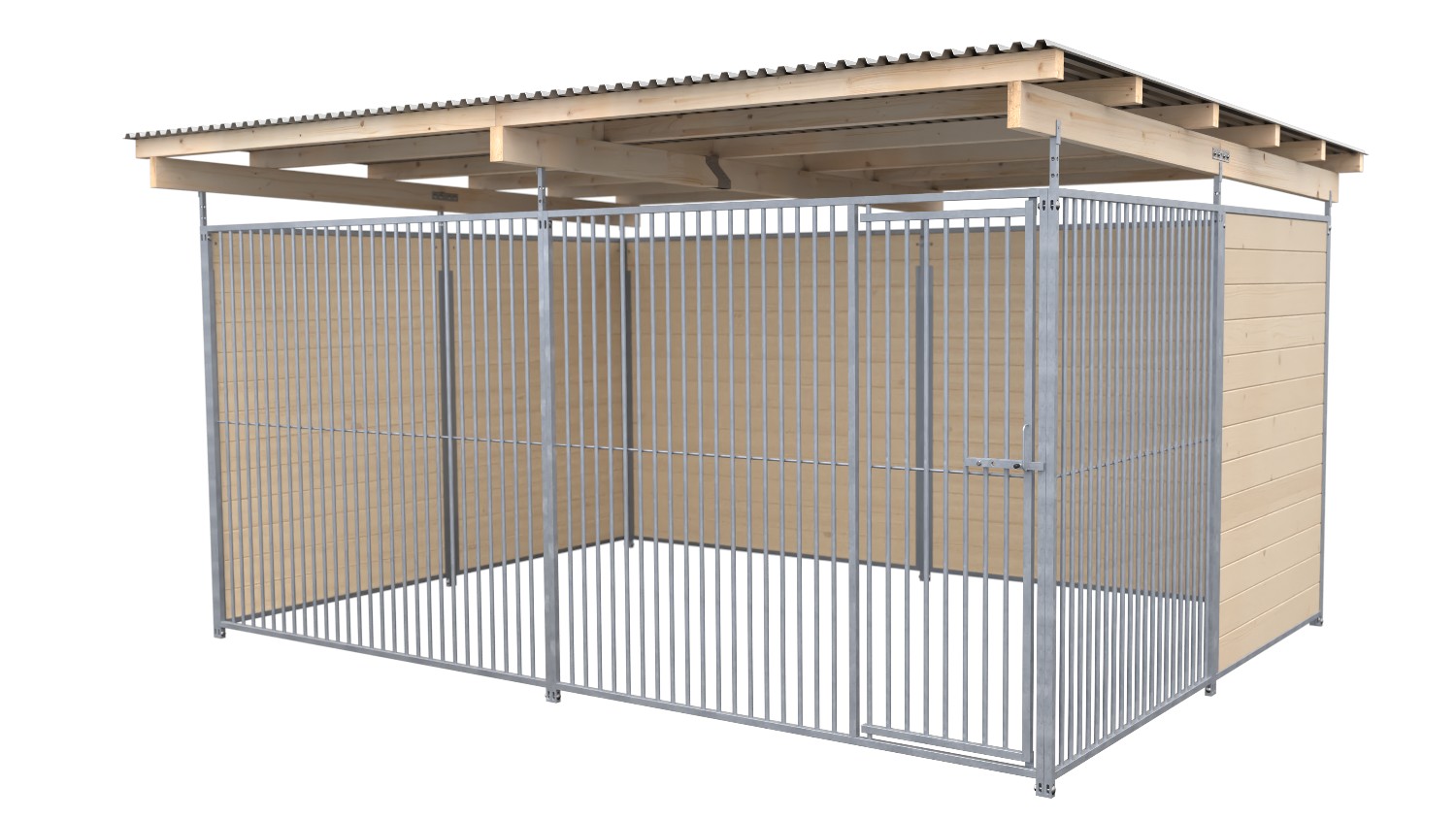 SAUERLAND Hundezwinger 3 x 3 m | 2,5-seitig geschlossen | naturbelassen | Rohrst... SAUERLAND Hundezwinger 3 x 3 m | 2,5-seitig geschlossen | naturbelassen | Rohrst...