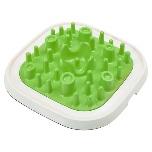 SAVIC Anti-Schling-Napf/Intelligenzspielzeug grün/weiß für Katzen SAVIC Anti-Schling-Napf/Intelligenzspielzeug grün/weiß für Katzen