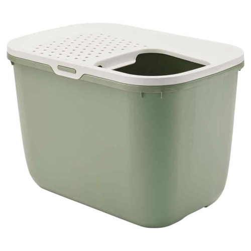 SAVIC Katzentoilette Hop In botanical green