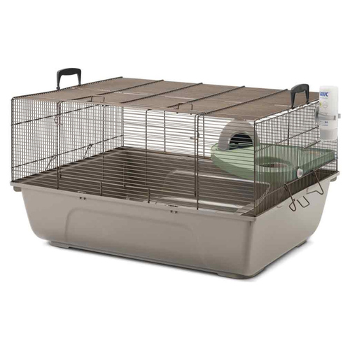 SAVIC Mäusekäfig Jerry braun-warm grau