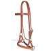 SPFN Sidepull mit flachem, gepolstertem Nasenteil – Harness-Leder